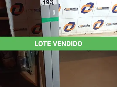 LOTE 193 - 06 CANALETAS DE PVC. (NO ESTADO, LEILÃO NÃO TEM GARANTIA E NEM DEVOLUÇÃO, SUJEITO A POSSÍVEIS AVARIAS VISÍVEIS/OCULTAS E/OU AUSÊNCIA DE COMPONENTES).