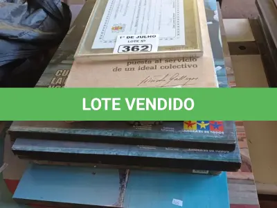 LOTE 362 - 01 LOTE COM VÁRIOS QUADROS DECORATIVOS DIVERSOS. (NO ESTADO, LEILÃO NÃO TEM GARANTIA E NEM DEVOLUÇÃO, SUJEITO A POSSÍVEIS AVARIAS VISÍVEIS/OCULTAS E/OU AUSÊNCIA DE COMPONENTES).