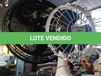 LOTE 410 - 02 VENTILADORES MARCAS E MODELOS DIVERSOS. (NO ESTADO, LEILÃO NÃO TEM GARANTIA E NEM DEVOLUÇÃO, SUJEITO A POSSÍVEIS AVARIAS VISÍVEIS/OCULTAS E/OU AUSÊNCIA DE COMPONENTES).