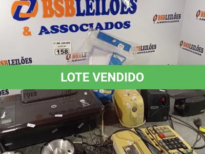 LOTE 156 - 04 EQUIPAMENTOS ELETRÔNICOS DIVERSOS.  (NO ESTADO, LEILÃO NÃO TEM GARANTIA E NEM DEVOLUÇÃO, SUJEITO A POSSÍVEIS AVARIAS VISÍVEIS/OCULTAS E/OU AUSÊNCIA DE COMPONENTES).