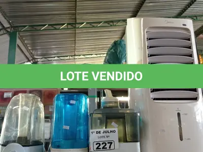 LOTE 227 - 04 UMIDIFICADORES MARCAS E MODELOS DIVERSOS. (NO ESTADO, LEILÃO NÃO TEM GARANTIA E NEM DEVOLUÇÃO, SUJEITO A POSSÍVEIS AVARIAS VISÍVEIS/OCULTAS E/OU AUSÊNCIA DE COMPONENTES).