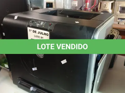LOTE 283 - 02 IMPRESSORAS SENDO 01 DELL A LASER COLORIDA MODELO 1320C. (NO ESTADO, LEILÃO NÃO TEM GARANTIA E NEM DEVOLUÇÃO, SUJEITO A POSSÍVEIS AVARIAS VISÍVEIS/OCULTAS E/OU AUSÊNCIA DE COMPONENTES).