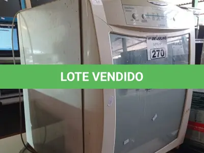 LOTE 270 - 01 LAVA-LOUÇAS MARCA BRASTEMP 220V. (NO ESTADO, LEILÃO NÃO TEM GARANTIA E NEM DEVOLUÇÃO, SUJEITO A POSSÍVEIS AVARIAS VISÍVEIS/OCULTAS E/OU AUSÊNCIA DE COMPONENTES).