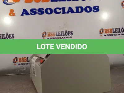 LOTE 206 - 01 PLASTIFICADORA DE DOCUMENTOS. (NO ESTADO, LEILÃO NÃO TEM GARANTIA E NEM DEVOLUÇÃO, SUJEITO A POSSÍVEIS AVARIAS VISÍVEIS/OCULTAS E/OU AUSÊNCIA DE COMPONENTES).