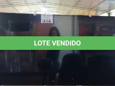 LOTE 414 - 01 TV SAMSUNG 49” POL PARA RETIRADA DE PEÇAS. (NO ESTADO, LEILÃO NÃO TEM GARANTIA E NEM DEVOLUÇÃO, SUJEITO A POSSÍVEIS AVARIAS VISÍVEIS/OCULTAS E/OU AUSÊNCIA DE COMPONENTES).