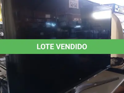 LOTE 414 - 01 TV SAMSUNG 49” POL PARA RETIRADA DE PEÇAS. (NO ESTADO, LEILÃO NÃO TEM GARANTIA E NEM DEVOLUÇÃO, SUJEITO A POSSÍVEIS AVARIAS VISÍVEIS/OCULTAS E/OU AUSÊNCIA DE COMPONENTES).