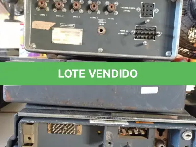 LOTE 353 - 03 RÁDIOS COMUNICADORES MARCAS E MODELOS DIVERSOS. (NO ESTADO, LEILÃO NÃO TEM GARANTIA E NEM DEVOLUÇÃO, SUJEITO A POSSÍVEIS AVARIAS VISÍVEIS/OCULTAS E/OU AUSÊNCIA DE COMPONENTES).