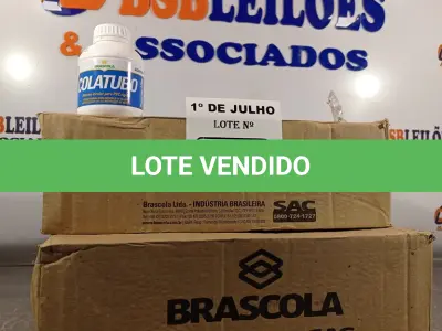 LOTE 169 - 30 FRASCOS DE COLA TUBO ST 175G. (NO ESTADO, LEILÃO NÃO TEM GARANTIA E NEM DEVOLUÇÃO, SUJEITO A POSSÍVEIS AVARIAS VISÍVEIS/OCULTAS E/OU AUSÊNCIA DE COMPONENTES).