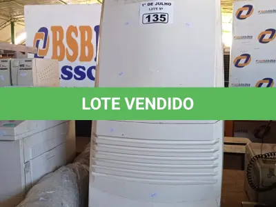 LOTE 135 - 01 AR CONDICIONADO PORTÁTIL MARCA GREE 12.000BTU 127V. (NO ESTADO, LEILÃO NÃO TEM GARANTIA E NEM DEVOLUÇÃO, SUJEITO A POSSÍVEIS AVARIAS VISÍVEIS/OCULTAS E/OU AUSÊNCIA DE COMPONENTES).