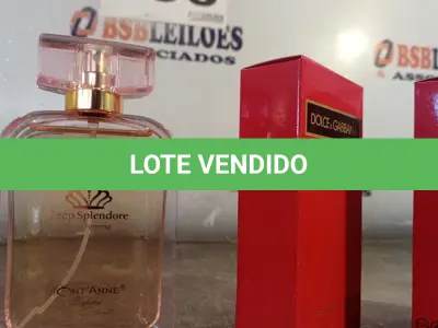 LOTE 106 - 03 – PERFUMES DIVERSOS (NO ESTADO, NÃO SABEMOS SE FUNCIONA. LEILÃO NÃO TEM GARANTIA E NEM DEVOLUÇÃO, SUJEITO A POSSÍVEIS AVARIAS VISÍVEIS/OCULTAS E/OU AUSÊNCIA DE COMPONENTES)