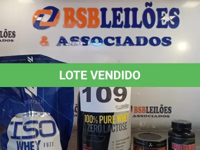 LOTE 109 - 04 - SUPLEMENTOS ALIMENTARES (NO ESTADO, NÃO SABEMOS SE FUNCIONA. LEILÃO NÃO TEM GARANTIA E NEM DEVOLUÇÃO, SUJEITO A POSSÍVEIS AVARIAS VISÍVEIS/OCULTAS E/OU AUSÊNCIA DE COMPONENTES)