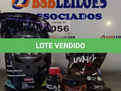 LOTE 056 - 04 - SUPLEMENTOS ALIMENTARES (NO ESTADO, NÃO SABEMOS SE FUNCIONA. LEILÃO NÃO TEM GARANTIA E NEM DEVOLUÇÃO, SUJEITO A POSSÍVEIS AVARIAS VISÍVEIS/OCULTAS E/OU AUSÊNCIA DE COMPONENTES)