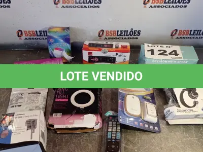 LOTE 124 - 10 - ITENS DE TECNOLOGIA (NO ESTADO, NÃO SABEMOS SE FUNCIONA. LEILÃO NÃO TEM GARANTIA E NEM DEVOLUÇÃO, SUJEITO A POSSÍVEIS AVARIAS VISÍVEIS/OCULTAS E/OU AUSÊNCIA DE COMPONENTES)