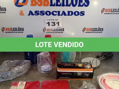 LOTE 131 - 11 - ITENS DOMÉSTICOS DIVERSOS (NO ESTADO, NÃO SABEMOS SE FUNCIONA. LEILÃO NÃO TEM GARANTIA E NEM DEVOLUÇÃO, SUJEITO A POSSÍVEIS AVARIAS VISÍVEIS/OCULTAS E/OU AUSÊNCIA DE COMPONENTES)