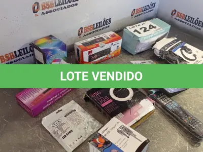 LOTE 124 - 10 - ITENS DE TECNOLOGIA (NO ESTADO, NÃO SABEMOS SE FUNCIONA. LEILÃO NÃO TEM GARANTIA E NEM DEVOLUÇÃO, SUJEITO A POSSÍVEIS AVARIAS VISÍVEIS/OCULTAS E/OU AUSÊNCIA DE COMPONENTES)