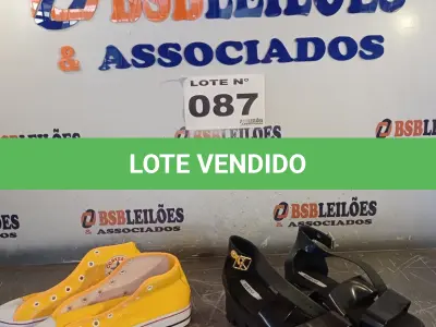 LOTE 087 - 02 – PARES DE CALÇADOS FEMININO Nº 35 (NO ESTADO, NÃO SABEMOS SE FUNCIONA. LEILÃO NÃO TEM GARANTIA E NEM DEVOLUÇÃO, SUJEITO A POSSÍVEIS AVARIAS VISÍVEIS/OCULTAS E/OU AUSÊNCIA DE COMPONENTES)