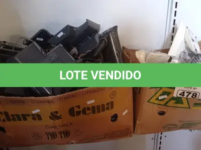LOTE 478 - 01 LOTE COM GRANDE QUANTIDADE DE APARELHOS DE TELEFONE MARCAS E MODELOS DIVERSOS. (NO ESTADO, LEILÃO NÃO TEM GARANTIA E NEM DEVOLUÇÃO, SUJEITO A POSSÍVEIS AVARIAS VISÍVEIS/OCULTAS E/OU AUSÊNCIA DE COMPONENTES).