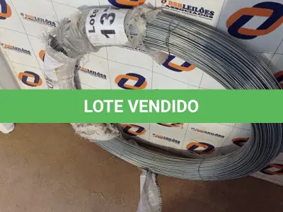 LOTE 137 - 01- ROLO DE ARAME (NO ESTADO, NÃO SABEMOS SE FUNCIONA. LEILÃO NÃO TEM GARANTIA E NEM DEVOLUÇÃO, SUJEITO A POSSÍVEIS AVARIAS VISÍVEIS/OCULTAS E/OU AUSÊNCIA DE COMPONENTES)