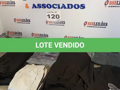 LOTE 120 - 08 – PEÇAS DE ROUPAS MASCULINAS (NO ESTADO, NÃO SABEMOS SE FUNCIONA. LEILÃO NÃO TEM GARANTIA E NEM DEVOLUÇÃO, SUJEITO A POSSÍVEIS AVARIAS VISÍVEIS/OCULTAS E/OU AUSÊNCIA DE COMPONENTES)