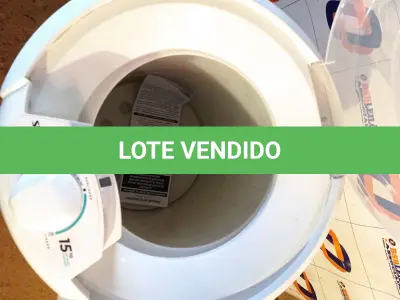 LOTE 014 - 01 - CENTRÍFUGA DE ROUPAS 15 KG SUGGAR 220VOLTS (NO ESTADO, NÃO SABEMOS SE FUNCIONA. LEILÃO NÃO TEM GARANTIA E NEM DEVOLUÇÃO, SUJEITO A POSSÍVEIS AVARIAS VISÍVEIS/OCULTAS E/OU AUSÊNCIA DE COMPONENTES)