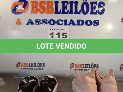 LOTE 115 - 02 – PARES DE CALÇADOS FEMININO Nº 38 (NO ESTADO, NÃO SABEMOS SE FUNCIONA. LEILÃO NÃO TEM GARANTIA E NEM DEVOLUÇÃO, SUJEITO A POSSÍVEIS AVARIAS VISÍVEIS/OCULTAS E/OU AUSÊNCIA DE COMPONENTES)