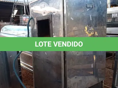 LOTE 517 - 01 MOENDA DE CANA EM INOX MARCA CROYDON. (CALDO DE CANA) (NO ESTADO, LEILÃO NÃO TEM GARANTIA E NEM DEVOLUÇÃO, SUJEITO A POSSÍVEIS AVARIAS VISÍVEIS/OCULTAS E/OU AUSÊNCIA DE COMPONENTES).