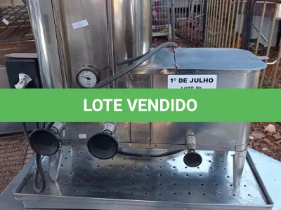 LOTE 535 - 01 CAFETEIRA INDUSTRIAL. (NO ESTADO, LEILÃO NÃO TEM GARANTIA E NEM DEVOLUÇÃO, SUJEITO A POSSÍVEIS AVARIAS VISÍVEIS/OCULTAS E/OU AUSÊNCIA DE COMPONENTES).