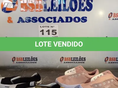 LOTE 115 - 02 – PARES DE CALÇADOS FEMININO Nº 38 (NO ESTADO, NÃO SABEMOS SE FUNCIONA. LEILÃO NÃO TEM GARANTIA E NEM DEVOLUÇÃO, SUJEITO A POSSÍVEIS AVARIAS VISÍVEIS/OCULTAS E/OU AUSÊNCIA DE COMPONENTES)