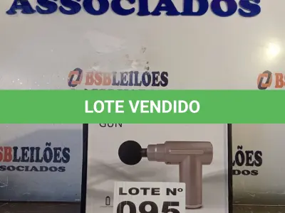 LOTE 095 - 01 - MASSAGEADOR ELÉTRICO MUSCULAR RECARREGÁVEL USB (NO ESTADO, NÃO SABEMOS SE FUNCIONA. LEILÃO NÃO TEM GARANTIA E NEM DEVOLUÇÃO, SUJEITO A POSSÍVEIS AVARIAS VISÍVEIS/OCULTAS E/OU AUSÊNCIA DE COMPONENTES)