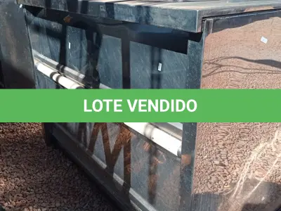 LOTE 512 - 01 BALCÃO EM INOX COM 02 PORTAS DE CORRER. (NO ESTADO, LEILÃO NÃO TEM GARANTIA E NEM DEVOLUÇÃO, SUJEITO A POSSÍVEIS AVARIAS VISÍVEIS/OCULTAS E/OU AUSÊNCIA DE COMPONENTES).