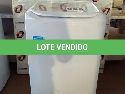 LOTE 020 - 01 - LAVADORA DE ROUPAS ELECTROLUX LAC12 - 12KG CESTO INOX 220VOLTS (NO ESTADO, NÃO SABEMOS SE FUNCIONA. LEILÃO NÃO TEM GARANTIA E NEM DEVOLUÇÃO, SUJEITO A POSSÍVEIS AVARIAS VISÍVEIS/OCULTAS E/OU AUSÊNCIA DE COMPONENTES)