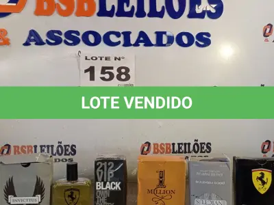 LOTE 158 - 06 – PERFUMES DIVERSOS (NO ESTADO, NÃO SABEMOS SE FUNCIONA. LEILÃO NÃO TEM GARANTIA E NEM DEVOLUÇÃO, SUJEITO A POSSÍVEIS AVARIAS VISÍVEIS/OCULTAS E/OU AUSÊNCIA DE COMPONENTES)