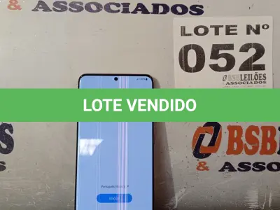 LOTE 052 - 01 - SAMSUNG GALAXY S20 PLUS 128GB (NO ESTADO, NÃO SABEMOS SE FUNCIONA. LEILÃO NÃO TEM GARANTIA E NEM DEVOLUÇÃO, SUJEITO A POSSÍVEIS AVARIAS VISÍVEIS/OCULTAS E/OU AUSÊNCIA DE COMPONENTES)