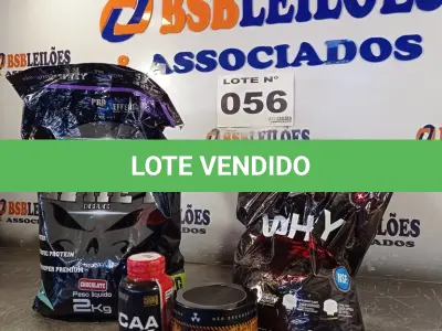LOTE 056 - 04 - SUPLEMENTOS ALIMENTARES (NO ESTADO, NÃO SABEMOS SE FUNCIONA. LEILÃO NÃO TEM GARANTIA E NEM DEVOLUÇÃO, SUJEITO A POSSÍVEIS AVARIAS VISÍVEIS/OCULTAS E/OU AUSÊNCIA DE COMPONENTES)