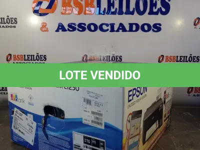 LOTE 008 - 01 - IMPRESSORA TANQUE DE TINTA EPSON WI-FI - ECOTANK L1250 (NO ESTADO, NÃO SABEMOS SE FUNCIONA. LEILÃO NÃO TEM GARANTIA E NEM DEVOLUÇÃO, SUJEITO A POSSÍVEIS AVARIAS VISÍVEIS/OCULTAS E/OU AUSÊNCIA DE COMPONENTES)