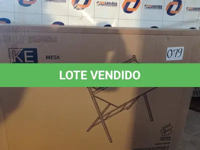 LOTE 079 - 01 – MESA ESCRITÓRIO (NO ESTADO, NÃO SABEMOS SE FUNCIONA. LEILÃO NÃO TEM GARANTIA E NEM DEVOLUÇÃO, SUJEITO A POSSÍVEIS AVARIAS VISÍVEIS/OCULTAS E/OU AUSÊNCIA DE COMPONENTES)