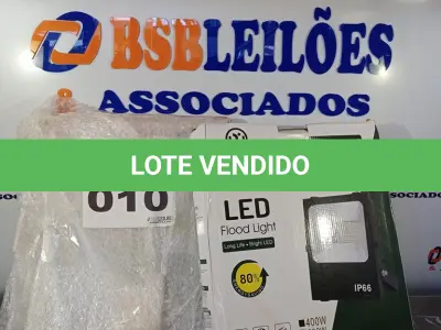 LOTE 010 - 02 - REFLETORES LED 400W BIVOLT (NO ESTADO, NÃO SABEMOS SE FUNCIONA. LEILÃO NÃO TEM GARANTIA E NEM DEVOLUÇÃO, SUJEITO A POSSÍVEIS AVARIAS VISÍVEIS/OCULTAS E/OU AUSÊNCIA DE COMPONENTES)