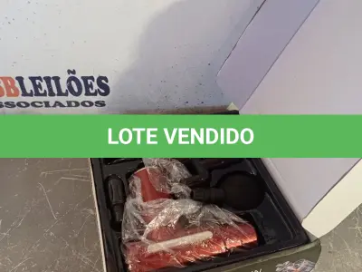 LOTE 095 - 01 - MASSAGEADOR ELÉTRICO MUSCULAR RECARREGÁVEL USB (NO ESTADO, NÃO SABEMOS SE FUNCIONA. LEILÃO NÃO TEM GARANTIA E NEM DEVOLUÇÃO, SUJEITO A POSSÍVEIS AVARIAS VISÍVEIS/OCULTAS E/OU AUSÊNCIA DE COMPONENTES)