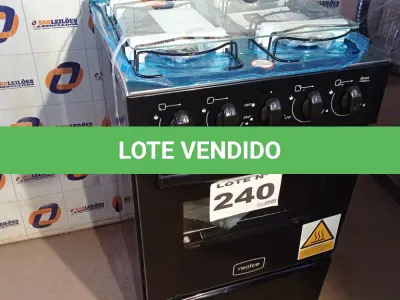 LOTE 240 - 01 - FOGÃO REALCE 4 BOCAS (NO ESTADO, NÃO SABEMOS SE FUNCIONA. LEILÃO NÃO TEM GARANTIA E NEM DEVOLUÇÃO, SUJEITO A POSSÍVEIS AVARIAS VISÍVEIS/OCULTAS E/OU AUSÊNCIA DE COMPONENTES)