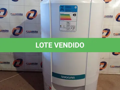 LOTE 014 - 01 - CENTRÍFUGA DE ROUPAS 15 KG SUGGAR 220VOLTS (NO ESTADO, NÃO SABEMOS SE FUNCIONA. LEILÃO NÃO TEM GARANTIA E NEM DEVOLUÇÃO, SUJEITO A POSSÍVEIS AVARIAS VISÍVEIS/OCULTAS E/OU AUSÊNCIA DE COMPONENTES)