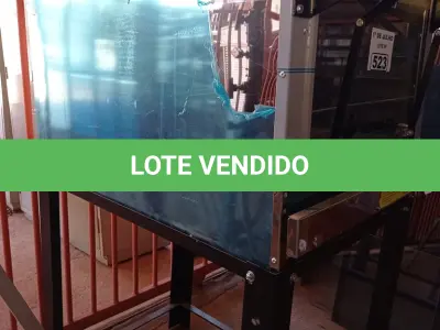 LOTE 523 - 01 FORNO INDUSTRIAL MARCA VENÂNCIO. (NO ESTADO, LEILÃO NÃO TEM GARANTIA E NEM DEVOLUÇÃO, SUJEITO A POSSÍVEIS AVARIAS VISÍVEIS/OCULTAS E/OU AUSÊNCIA DE COMPONENTES).