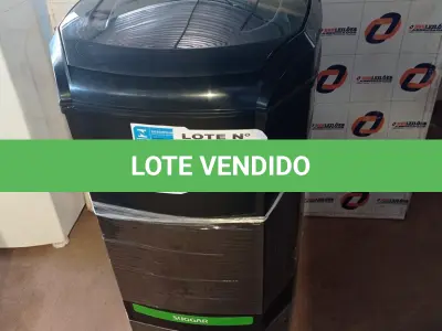 LOTE 091 - 01 - MÁQUINA DE LAVAR SUGGAR LAVAMAX ECO 10KG (NO ESTADO, NÃO SABEMOS SE FUNCIONA. LEILÃO NÃO TEM GARANTIA E NEM DEVOLUÇÃO, SUJEITO A POSSÍVEIS AVARIAS VISÍVEIS/OCULTAS E/OU AUSÊNCIA DE COMPONENTES)