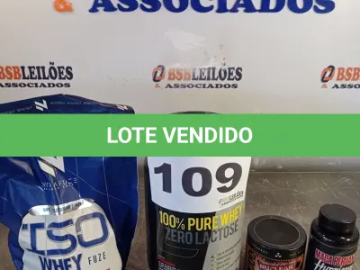 LOTE 109 - 04 - SUPLEMENTOS ALIMENTARES (NO ESTADO, NÃO SABEMOS SE FUNCIONA. LEILÃO NÃO TEM GARANTIA E NEM DEVOLUÇÃO, SUJEITO A POSSÍVEIS AVARIAS VISÍVEIS/OCULTAS E/OU AUSÊNCIA DE COMPONENTES)