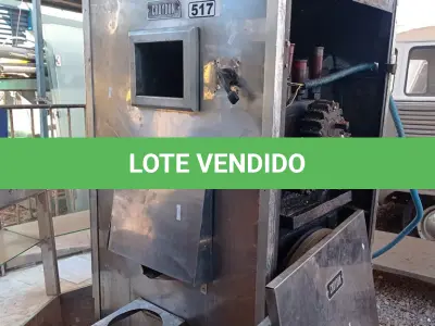 LOTE 517 - 01 MOENDA DE CANA EM INOX MARCA CROYDON. (CALDO DE CANA) (NO ESTADO, LEILÃO NÃO TEM GARANTIA E NEM DEVOLUÇÃO, SUJEITO A POSSÍVEIS AVARIAS VISÍVEIS/OCULTAS E/OU AUSÊNCIA DE COMPONENTES).