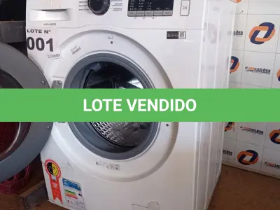 LOTE 001 - 01 - LAVADORA DE ROUPAS FRONTAL 11KG INVERTER 220 VOLTS SAMSUNG (NO ESTADO, NÃO SABEMOS SE FUNCIONA. LEILÃO NÃO TEM GARANTIA E NEM DEVOLUÇÃO, SUJEITO A POSSÍVEIS AVARIAS VISÍVEIS/OCULTAS E/OU AUSÊNCIA DE COMPONENTES)