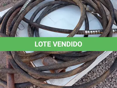 LOTE 521 - 01 VIBRADOR PARA CONCRETO. (NO ESTADO, LEILÃO NÃO TEM GARANTIA E NEM DEVOLUÇÃO, SUJEITO A POSSÍVEIS AVARIAS VISÍVEIS/OCULTAS E/OU AUSÊNCIA DE COMPONENTES).