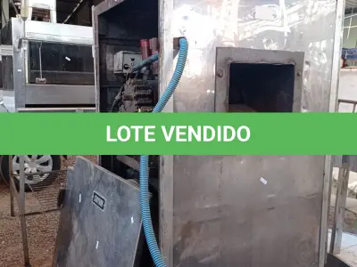 LOTE 517 - 01 MOENDA DE CANA EM INOX MARCA CROYDON. (CALDO DE CANA) (NO ESTADO, LEILÃO NÃO TEM GARANTIA E NEM DEVOLUÇÃO, SUJEITO A POSSÍVEIS AVARIAS VISÍVEIS/OCULTAS E/OU AUSÊNCIA DE COMPONENTES).