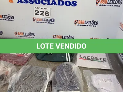 LOTE 226 - 08 – PEÇAS DE ROUPAS MASCULINAS (NO ESTADO, NÃO SABEMOS SE FUNCIONA. LEILÃO NÃO TEM GARANTIA E NEM DEVOLUÇÃO, SUJEITO A POSSÍVEIS AVARIAS VISÍVEIS/OCULTAS E/OU AUSÊNCIA DE COMPONENTES)