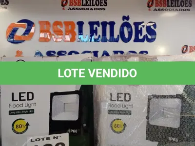 LOTE 100 - 02 - REFLETORES LED 400W BIVOLT (NO ESTADO, NÃO SABEMOS SE FUNCIONA. LEILÃO NÃO TEM GARANTIA E NEM DEVOLUÇÃO, SUJEITO A POSSÍVEIS AVARIAS VISÍVEIS/OCULTAS E/OU AUSÊNCIA DE COMPONENTES)