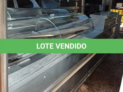 LOTE 516 - 01 BALCÃO REFRIGERADO COM ESTUFA FRIA, 03 PORTAS E PIA ACOPLADA. (NO ESTADO, LEILÃO NÃO TEM GARANTIA E NEM DEVOLUÇÃO, SUJEITO A POSSÍVEIS AVARIAS VISÍVEIS/OCULTAS E/OU AUSÊNCIA DE COMPONENTES).
